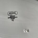 Plat en faïence Digoin Sarreguemines