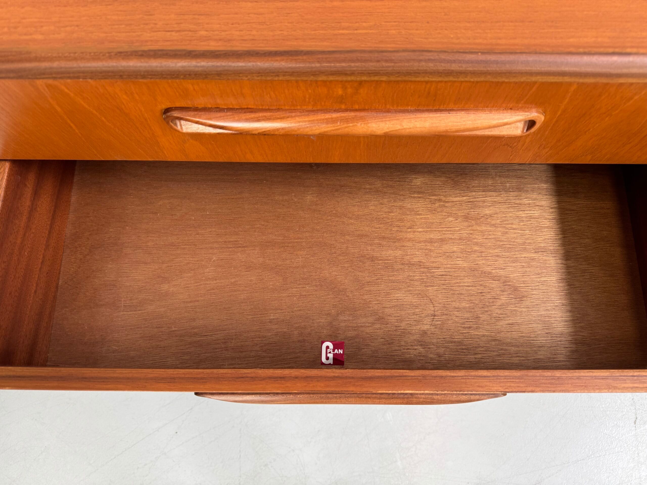 Vintage G-Plan chest of drawers.
