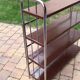 Bauhaus style metal book shelf, 1920