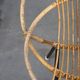 Vintage 1960s rattan Dutch design chair