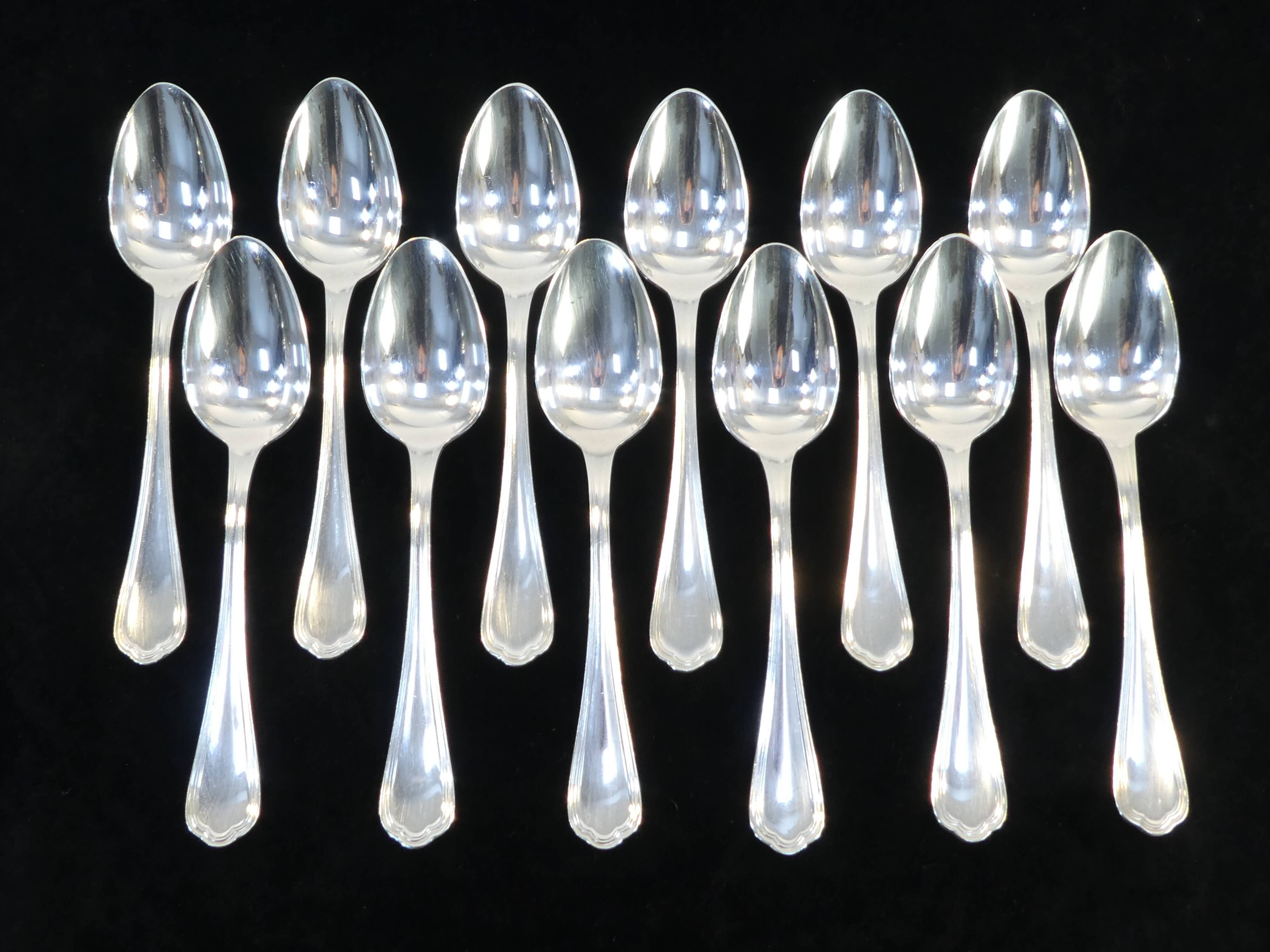 12 large spoonfuls CHRISTOFLE model SPATOURS