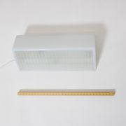 Pair of glass wall light of the years 50 Holophane