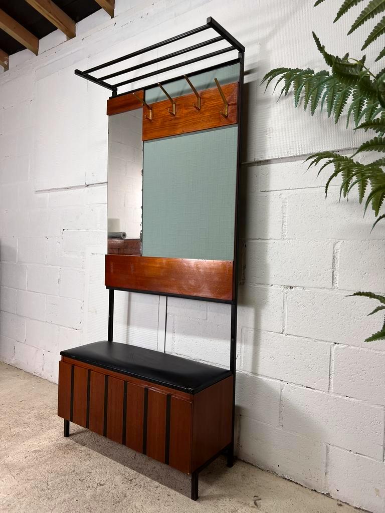 vintage coat rack furniture / standing coat rack