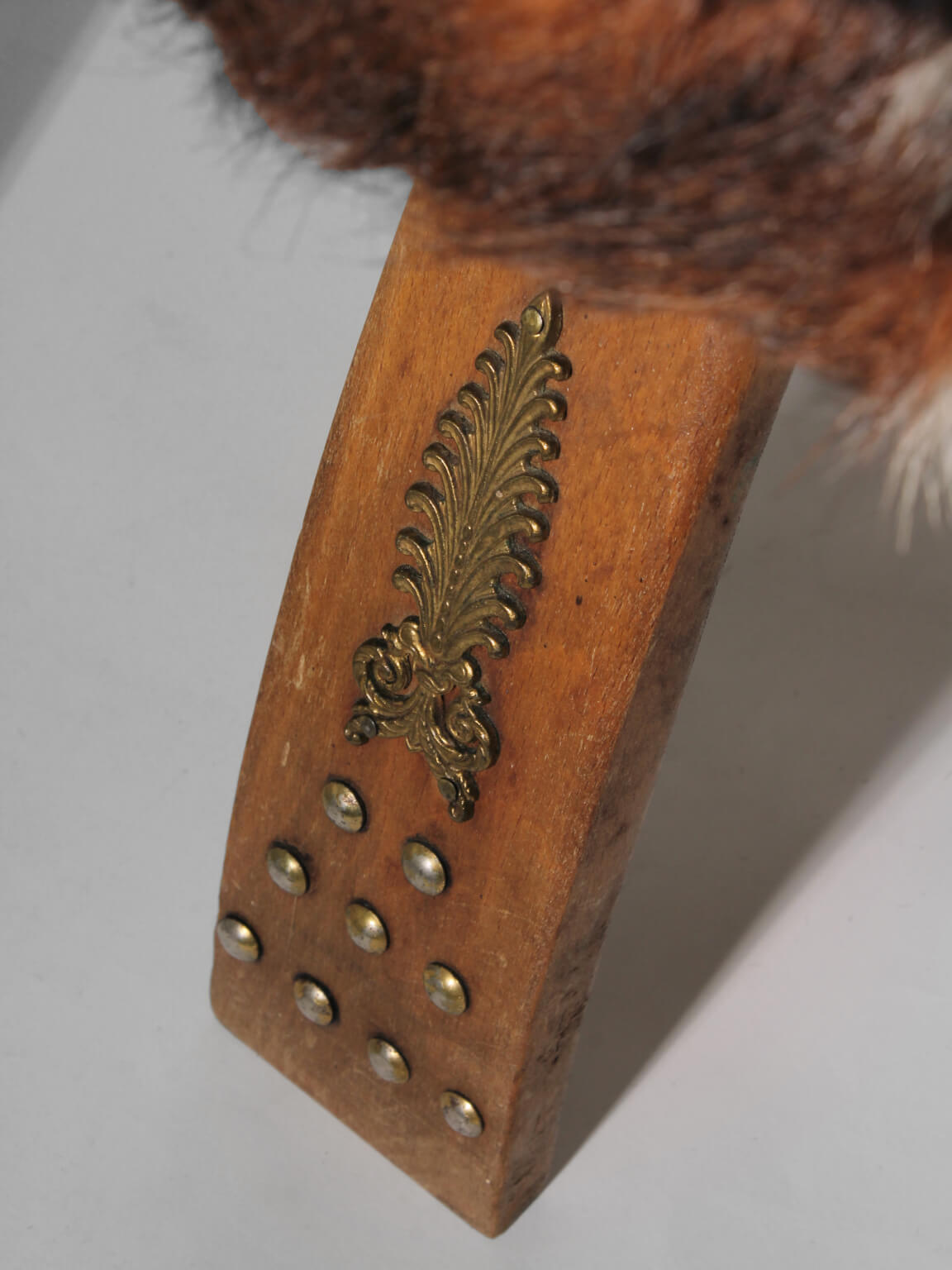 Cowhide Camel Saddle Stool