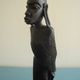 old wooden statuette african art ethnic vintage African wooden statue