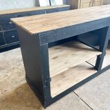 Old counter with black patina