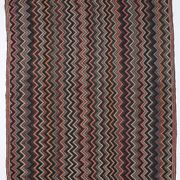 6x14 Kilim Multicolor Natural Wool Kilim Rug For Designer, 190x417 Cm