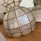 Mother-of-pearl and brass lampshade