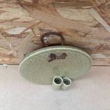 Beige Ceramic Pendant Light Vintage Hanging Decoration #B622