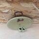 Beige Ceramic Pendant Light Vintage Hanging Decoration #B622
