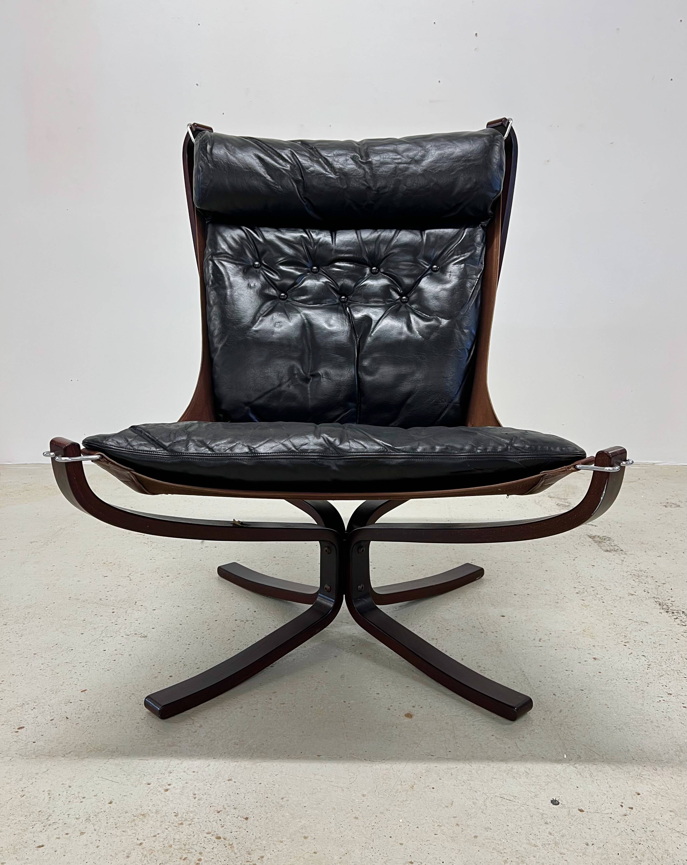 Falcon Chair By Vatne Møbler, 1970s.