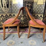 6 chaises gondoles de style Empire