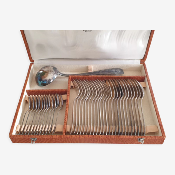 Silver 37 pieces cutlery set