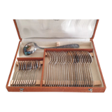 Silver 37 pieces cutlery set