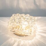 Globe Glass Wall Light in Amber by Helena Tynell, Limburg, Germany