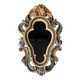 Miroir florentin vintage polychrome – Italie, années 1950