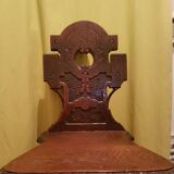 Black forest type exotic solid wood chair
