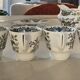 Windsor tea service Ridgway Staffordshire English earthenware, 6 cups