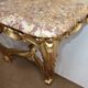 Wall Console in Golden Wood, Louis XV style – Mid 20th century