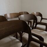 6 Baumann sleigh chairs