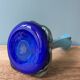Blown glass vase signed Jean Michel Operto de Biot
