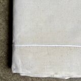 Beige linen sheet with #9 and #10 hemstitching ☐ 240 x 340 cm