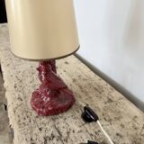Ceramic bird lamp