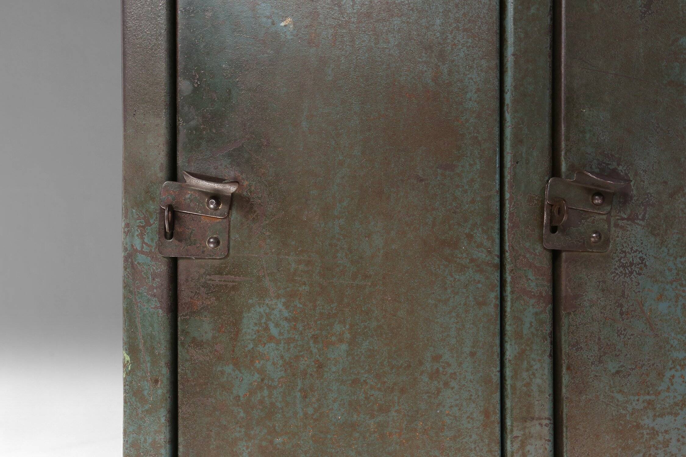 Antique Industrial Storage Locker, France ca. 1910