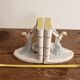 Art Deco Bookends Porcelain Dancer
