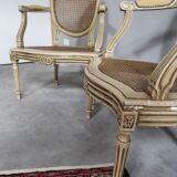 Pair of Louis XVI armchairs