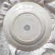 Round ironstone dish “Pavots” Choisy le Roi