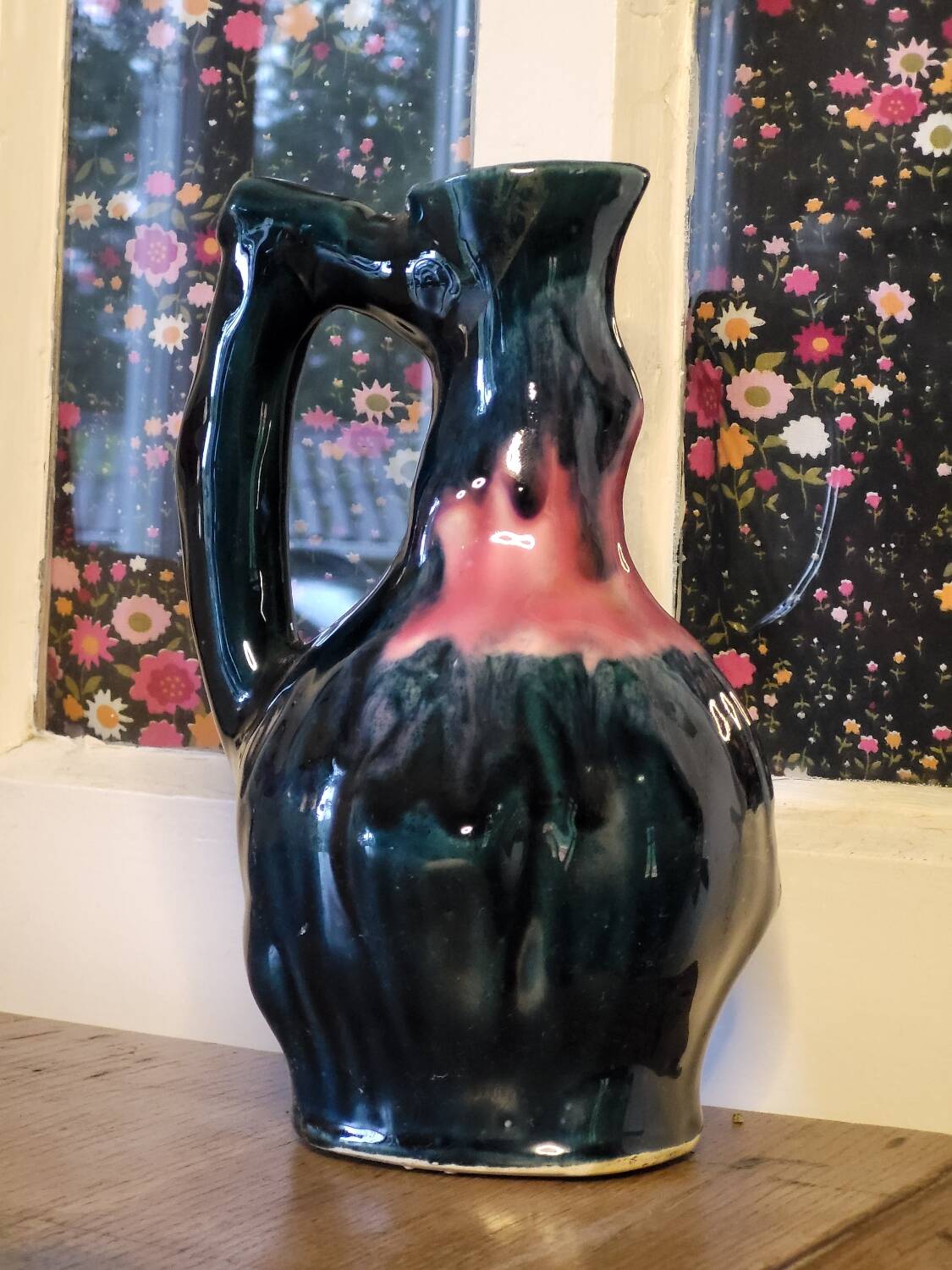 Ceramic pitcher carafe