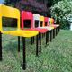 Série de 8 chaises design Pop année 1970-80
