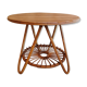 Vintage rattan coffee table