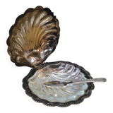 Old scallop shell butter dish
