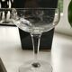 Lot de 4 coupes à champagne en cristallin dépareillées années 50