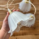 Vintage “tulip” portable lamp