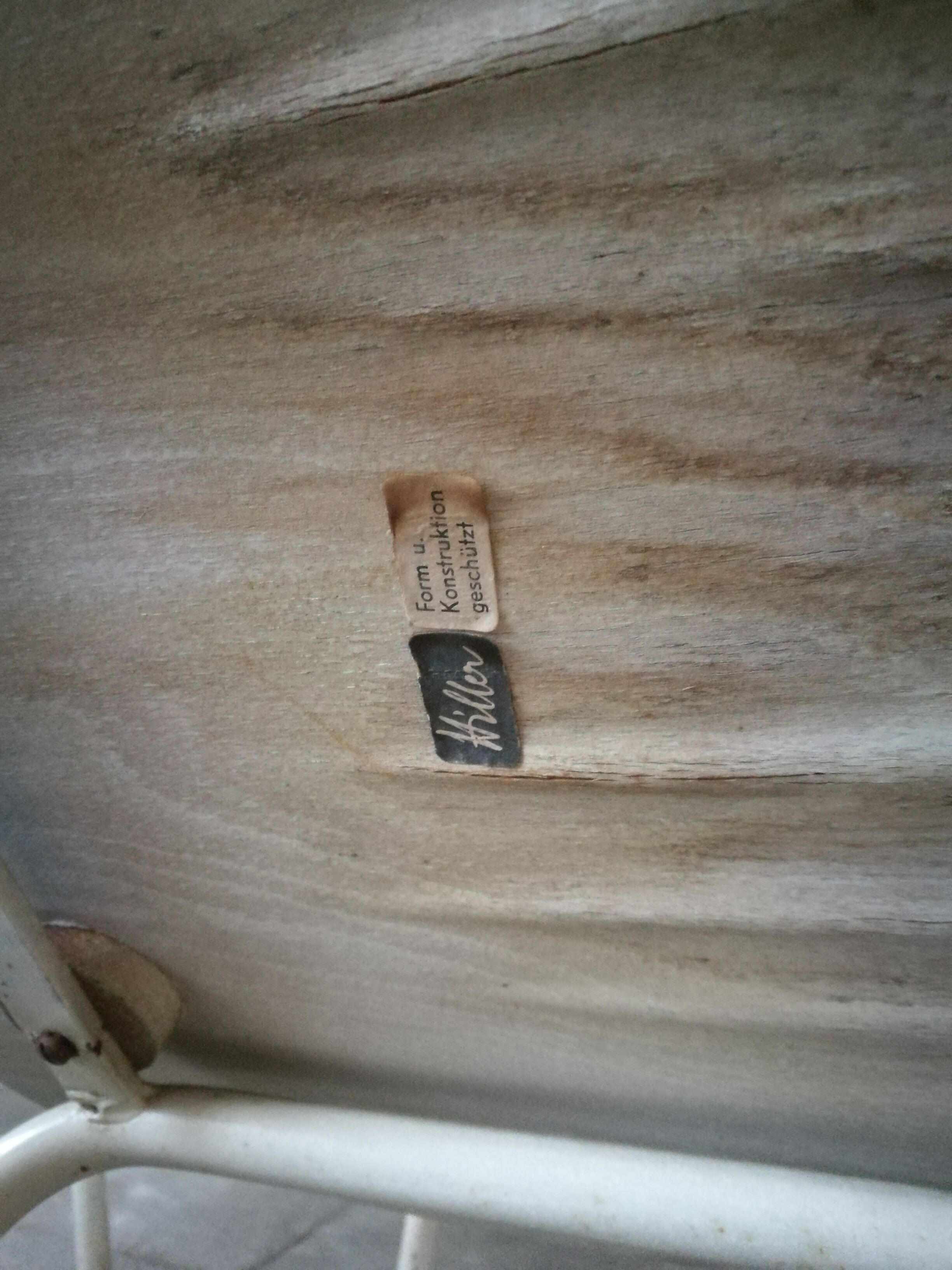 Set of 4 hiller vintage chairs