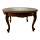 Table basse merisier massif