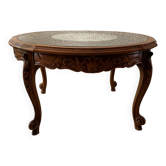 Solid cherry coffee table