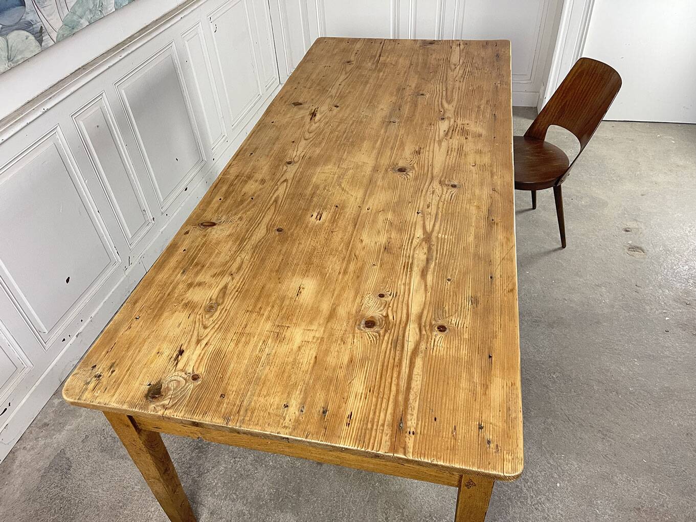 Table de ferme années 1920 "St Crepin"
