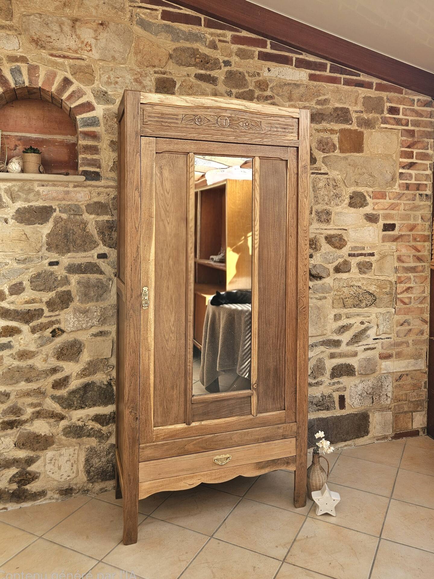 Armoire parisienne art déco 