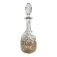 Small carafe and its chiseled glass stopper