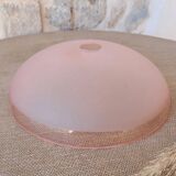 Antique glass lampshade