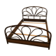 Rattan bed