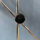 Lampadaire noir réglable vintage de style Hoogervorst