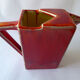 Modern red pitcher