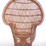 French King Sized Emmanuelle Peacock Chair, 1960s