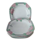 Vintage plate service