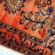 Handmade antique Persian Lilihan rug 5.3' x 7.2' (161cm x 219cm) 1920s